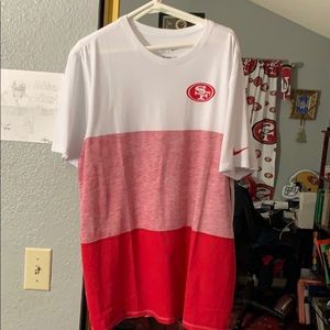 Nike 49ers shirt size XL